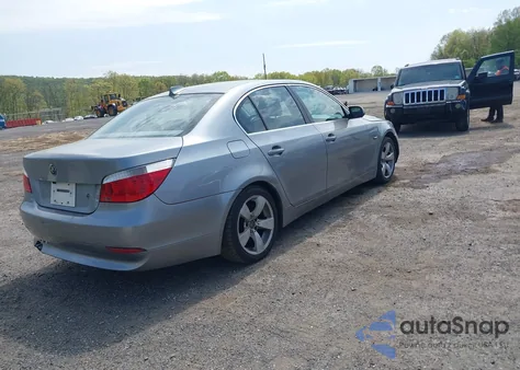 2006 BMW 530I z USA, uszkodzony, nr VIN WBANE73586CM34856